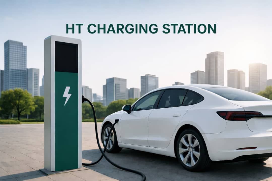 Solar-Powered EV Charging Station