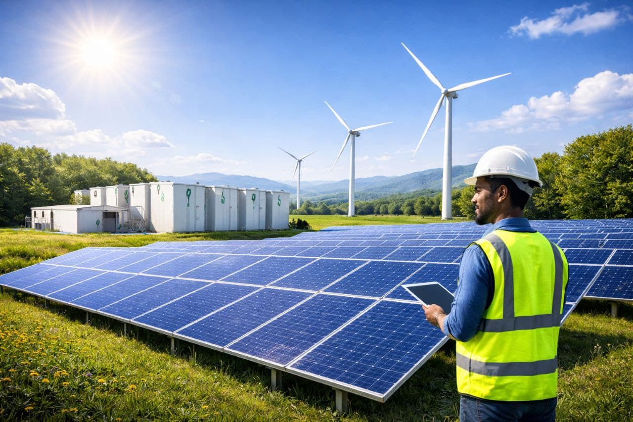 Solar LED Tower Lighting